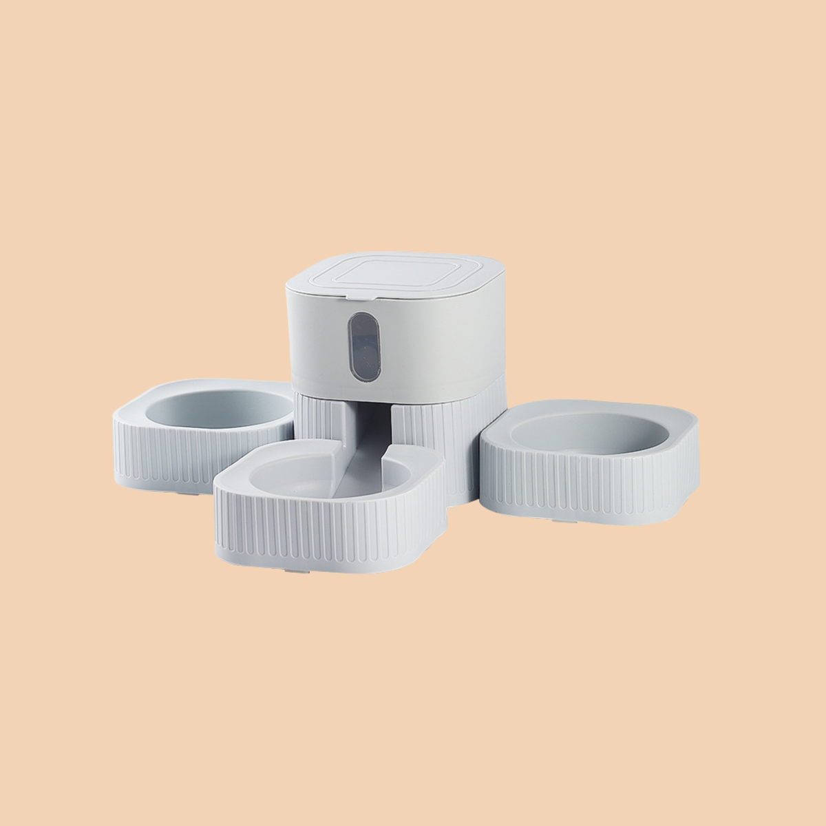 Dispensador Automático de Comida para Mascotas | Extraíble y Lavable